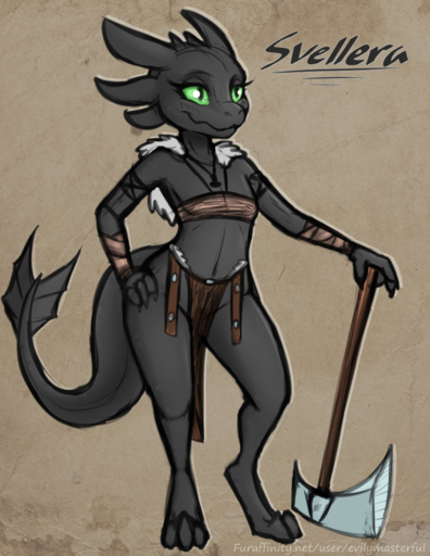 2019 anthro bandeau bottomwear breasts clothed clothing digital_media_(artwork) dragon dreamworks evilymasterful female horn how_to_train_your_dragon kobold loincloth melee_weapon night_fury non-mammal_breasts reptile scalie simple_background small_breasts smile solo svellera topwear tube_top weapon western_dragon // 840x1087 // 1.2MB