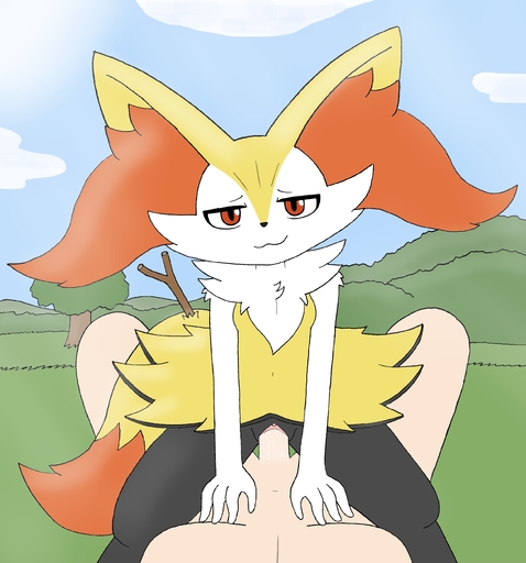 absurd_res anthro anthro_penetrated bodily_fluids braixen clitoris cowgirl_position duo female female_on_human female_on_top female_penetrated flat_chested from_front_position genital_fluids genitals hi_res human human_on_anthro human_penetrating human_penetrating_anthro interspecies looking_pleasured lying male malefemale male_on_anthro male_on_bottom male_penetrating male_penetrating_female mammal nintendo on_bottom on_top outside penetration penile penile_penetration penis penis_in_pussy pokemon pokemon_(species) pussy pussy_juice roguecolonel303 sex vaginal vaginal_penetration video_games // 2498x2675 // 722.4KB