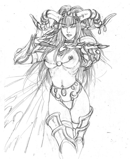 1girls alexstrasza azazel_(artist) bikini_armor blizzard_entertainment boots breasts cape dragon dragon_aspect dragon_girl dragon_humanoid dragon_queen erect_nipples female female_focus female_only gauntlets hairband horn_ornament horn_ring horns long_hair milf monochrome monster_girl nipple_chain nipple_piercing nipples red_dragonflight sketch solo solo_focus source_request thigh_boots thighhighs topless video_games warcraft world_of_warcraft // 482x591 // 98.2KB