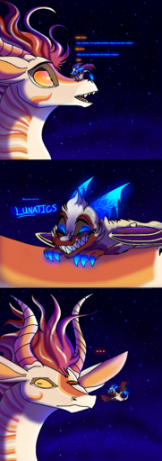 2020 absurd_res detailed_background digital_media_(artwork) dragon duo english_text greeting hi_res horn membrane_(anatomy) membranous_wings night open_mouth outside plaguedogs123 sky star starry_sky teeth text tongue wings // 1395x3952 // 3.7MB