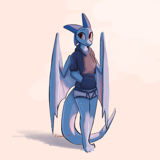 1:1 2020 anthro blue_body breasts briefs clothed clothing dragon drawyourfursona enginetrap female full-length_portrait hi_res hoodie hoodiebriefs_meme horn light lighting membrane_(anatomy) membranous_wings meme meme_clothing portrait scalie shadow simple_background small_breasts smile solo standing syl_(enginetrap) topwear underwear western_dragon wings // 2200x2200 // 1.7MB