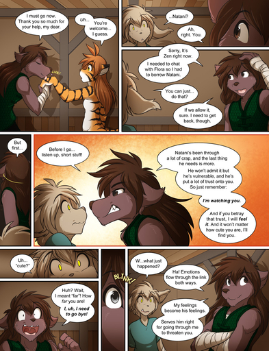 2014 <3 ahoge anthro bandage basitin belly big_ears black_body black_fur bodily_fluids breasts brother brother_and_sister brown_body brown_eyes brown_fur brown_hair brown_nose canid canine canis chest_tuft claws clothed clothing comic conditional_dnp confident dialogue duo ears_down english_text felid female flora_(twokinds) fur group hair heterochromia hybrid inside keidran keith_keiser lagomorph licking long_hair male mammal mind_control natani nude open_mouth orange_background orange_body orange_fur pantherine pivoted_ears possession pregnant robe romantic_couple ship short_hair sibling simple_background sister small_breasts smug speech_bubble standing stripes surprise sweat tan_body tan_fur text threatening tiger tom_fischbach tongue tongue_out topwear tsundere tuft twokinds vehicle vest watercraft webcomic webcomic_character white_belly white_body white_fur wolf wood yellow_eyes zen_(twokinds) // 825x1075 // 436.3KB