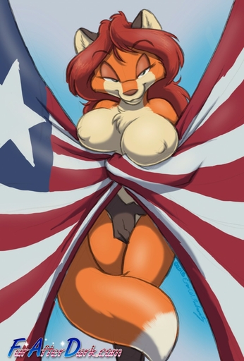 2018 4th_of_july anthro bedroom_eyes blue_background breasts canid canine covering covering_crotch covering_self eric_schwartz female fingering flag fox furafterdark hair half-closed_eyes hi_res looking_at_viewer mammal narrowed_eyes naturally_censored nipple_tuft nude seductive sheila_vixen simple_background smile solo stars_and_stripes tuft united_states_of_america // 864x1280 // 170.6KB