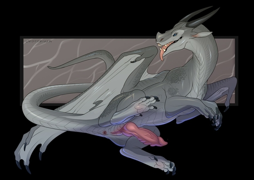 2017 anus butt claws deystramor dragon erection feral genitals grey_body grey_scales lying male nude on_side paws penis pinup pose presenting presenting_hindquarters presenting_penis qwertydragon scales scalie solo tongue tongue_out wings // 1280x910 // 136.6KB
