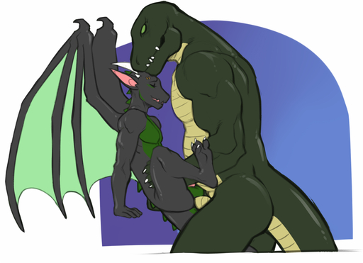 anal anal_penetration anthro big_dom_small_sub claws dominant dragon duo faint horn lizard lizeron male malemale male_penetrated male_penetrating male_penetrating_male nude penetration reptile scalie sex size_difference smile western_dragon wings // 1000x724 // 321.5KB