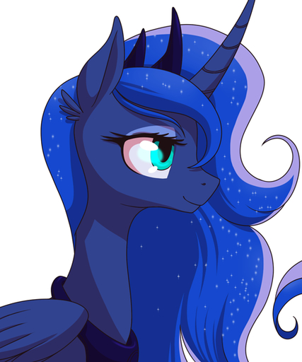 2014 5:6 blue_body blue_feathers digital_media_(artwork) equid equine feathered_wings feathers female feral friendship_is_magic hasbro horn horse mammal my_little_pony princess_luna_(mlp) solo stoic5 winged_unicorn wings // 500x600 // 174.8KB