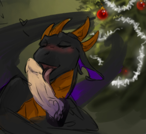 christmas cosmicsevour dildo dragon female holidays licking love low_res nox_(disambiguation) sev sevour sex sex_toy sketch tongue tongue_out toy // 437x404 // 189.1KB