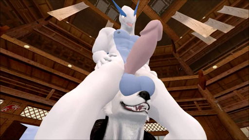 16:9 2022 3d_(artwork) 3d_animation animated anthro balls big_balls big_penis black_body black_fur blue_body canid canine canis charzcavern digital_media_(artwork) domestic_dog duo erection fur genitals hi_res inside legendary_pokemon lugia male malemale mammal meme muscular muscular_male nipples no_sound nude penis pokemon_(species) reptilligator short_playtime smile tea_bagging teeth teeth_visible these_aren't_my_glasses video_games webm white_body white_fur widescreen // 1920x1080, 28s // 7.1MB