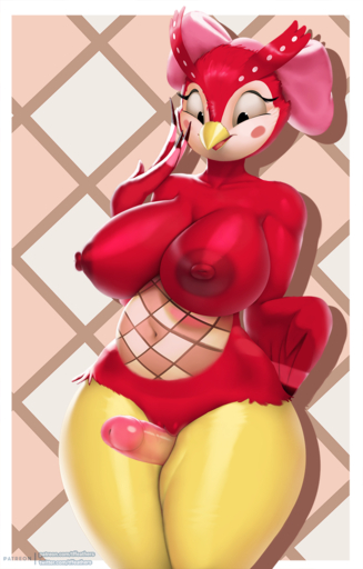 2020 animal_crossing anthro areola avian beak big_breasts bird border bow_(disambiguation) breasts celeste_(animal_crossing) digital_media_(artwork) disembodied_penis duo female genitals hi_res huge_breasts humanoid_genitalia humanoid_penis male malefemale navel nintendo nipples non-mammal_breasts owl pattern_background penis pussy sex shadow simple_background solo_focus text thigh_sex thousandfoldfeathers url video_games white_border // 817x1280 // 800.4KB