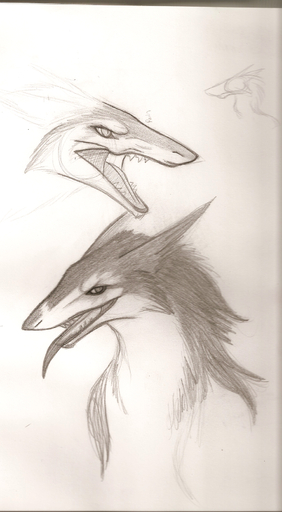 ambiguous_gender bananapaws graphite_(artwork) hi_res mammal monochrome pencil_(artwork) sepia sergal sketch solo traditional_media_(artwork) // 900x1636 // 676KB