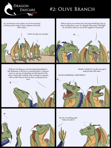 3:4 acaedus ambiguous_gender comic dawn_(character) dragon english_text feral hi_res humor rimentus scalie size_difference text western_dragon // 900x1200 // 571.3KB