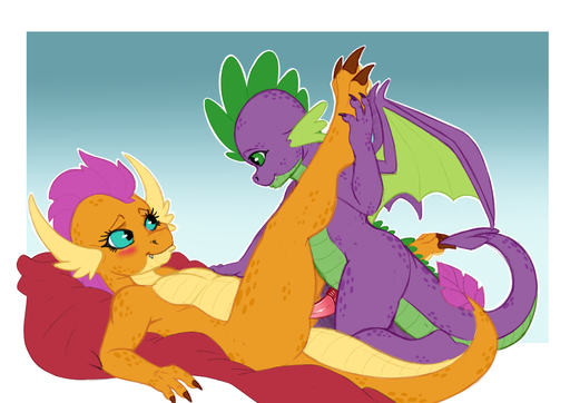 absurd_res dragon duo exelzior exelzior-maximus female female_penetrated friendship_is_magic genitals hasbro hi_res male malefemale male_penetrating male_penetrating_female my_little_pony penetration penile penile_penetration penis penis_in_pussy pussy smolder_(mlp) spike_(mlp) vaginal vaginal_penetration young // 3507x2480 // 2.3MB