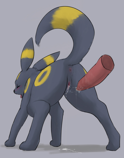 2015 animal_genitalia animal_pussy anus blush bodily_fluids butt cum cum_in_pussy cum_inside cum_on_ground cum_string digital_media_(artwork) digitigrade disembodied_penis duo eeveelution erection eyes_closed female feral from_behind_position genital_fluids genitals grey_background koba male malefemale mammal nintendo nude penis pokemon pokemon_(species) pull_out pussy raised_tail rear_view sex simple_background solo_focus tongue tongue_out umbreon video_games // 849x1080 // 197.6KB