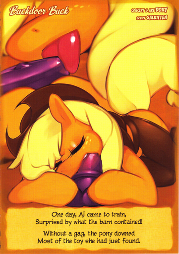 2012 applejack_(mlp) blonde_hair clothing comic cowboy_hat dildo dildo_lick doxy earth_pony english_text equid equine female feral hair hat headgear headwear hi_res horse licking mammal masturbation oral oral_penetration penetration pony sex_toy solo text tongue tongue_out toying_self // 1280x1817 // 1.2MB