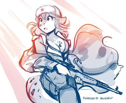 2018 anthro breasts canid canine cleavage clothed clothing conditional_dnp felid female fur gun hat headgear headwear hi_res holding_gun holding_object holding_weapon hybrid kathrin_vaughan keidran mammal military_uniform monochrome open_mouth ranged_weapon rifle simple_background sketch solo spots spotted_body spotted_fur tom_fischbach twokinds uniform weapon webcomic webcomic_character white_background // 1600x1316 // 1.2MB