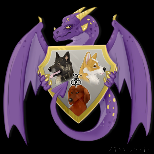 1:1 alpha_channel canid canine canis domestic_dog dragon emblem herding_dog icon logo mammal nursery pastoral_dog shield solo welsh_corgi wings zhekathewolf // 512x512 // 216.4KB