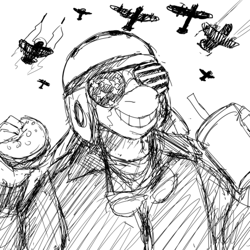 1:1 aircraft airplane anthro armor asinus beverage black_and_white burger donk donkey equid equine eyewear food goggles grin headgear helmet hi_res hladilnik horse male mammal monochrome smile soda solo stars_and_stripes sunglasses united_states_of_america // 1280x1280 // 1.2MB