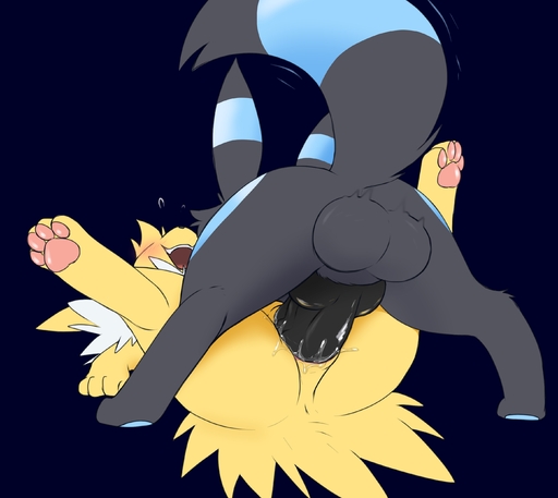 4_toes absurd_res animal_genitalia animal_penis anus balls big_balls big_penis black_balls black_body black_fur black_penis blue_markings blush bodily_fluids brother brother_and_sister butt canine_penis conditional_dnp draco_(artist) draco_(draco) eeveelution feet female female_penetrated feral feral_on_feral feral_penetrated feral_penetrating feral_penetrating_feral fluffy fluffy_tail from_front_position fucked_silly fur genital_fluids genitals hi_res huge_penis incest_(lore) jett_(draco) jolteon knot long_ears lying male malefemale male_penetrating male_penetrating_female markings mating_press nintendo on_back open_mouth pawpads paws penetration penile penile_penetration penis penis_in_pussy pink_pawpads pokemon pokemon_(species) pussy pussy_juice pussy_juice_on_penis raised_tail rear_view sex shiny_pokemon sibling sister smile sweat teeth toes twincest twins umbreon vaginal vaginal_penetration vein veiny_penis video_games yellow_body yellow_fur // 2800x2500 // 482.6KB