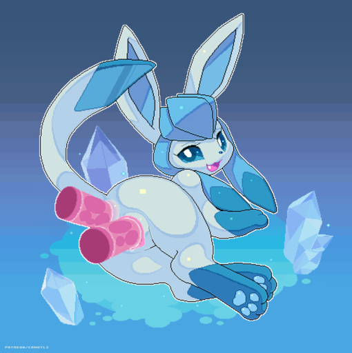 2018 anal anal_penetration animated animated_png anus big_butt blue_body blue_fur blue_pawpads blue_sclera bodily_fluids butt camotli crystal cute_expression cute_eyes cute_fangs digital_media_(artwork) disembodied_penis double_penetration edit eeveelution fangs female female_penetrated feral feral_penetrated from_behind_position fur genital_fluids genitals glaceon group happy happy_sex hindpaw looking_at_viewer looking_back looking_back_at_viewer lying male male_penetrating on_side open_mouth open_smile patreon_username pawpads paws penetration penile penile_penetration penis penis_in_ass penis_in_pussy pixel_(artwork) pixel_animation pokemon_(species) pussy pussy_juice raised_tail rear_view sex short_playtime smile solo_focus sparkles tongue vaginal vaginal_penetration video_games // 966x970 // 673.0KB