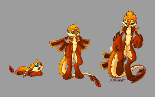 age_progression anthro baby claws conditional_dnp cub digitigrade dragon elemental_creature empty_eyes feathered_dragon feathered_wings feathers fenra fire fire_creature fur green_eyes grey_background hindpaw male nude paws scalie sefeiren simple_background solo sun_fenra wings young // 900x562 // 135.5KB