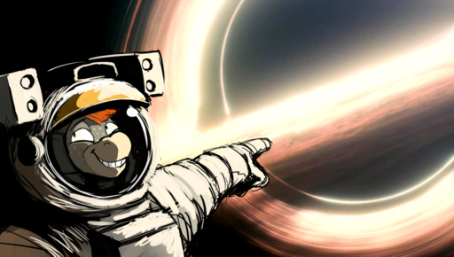 anthro asinus astronaut black_hole donk donkey equid equine gesture grin hair hladilnik horse imminent_death interstellar_(movie) lol_comments male mammal orange_hair pointing smile solo spacesuit // 1280x725 // 894.2KB