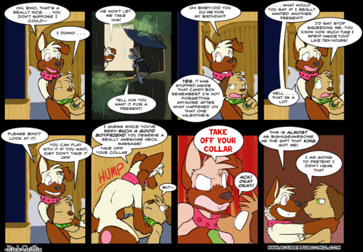 <3 alpha_channel anthro bino_(housepets!) canid canine canis comic dialogue domestic_dog edit english_text female flat_chested king_(housepets!) male malefemale mammal rick_griffin sasha_(housepets!) text url webcomic webcomic_character // 958x664 // 560.1KB