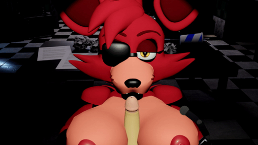 animated animatronic anthro breast_play breasts canid canine eye_contact female fox foxy_(fnaf) looking_at_another machine male malefemale mammal narrowed_eyes robot sex titfuck video_games yeahhotel // 600x338 // 5.2MB