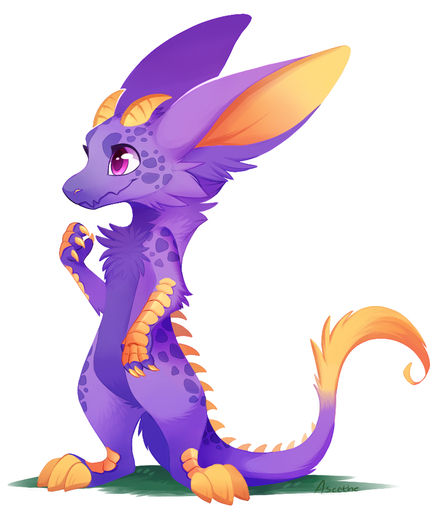 2019 4_fingers anthro aseethe claws dragon fingers fur furred_dragon purple_body purple_eyes purple_fur simple_background solo spines standing // 833x972 // 314.5KB