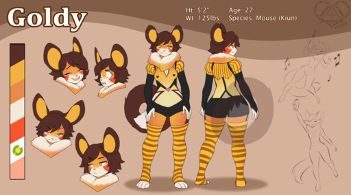 2019 4_toes anthro biped brown_background brown_body brown_fur brown_hair brown_tail butt_pose clothed clothing color_swatch digital_media_(artwork) dipstick_tail eyebrows eyes_closed feet female footwear fur goldy_(internetsurfer) hair kittydee legwear looking_at_viewer mammal model_sheet mouse multicolored_body multicolored_fur multicolored_tail multiple_poses murid murine orange_body orange_fur pink_nose pose rodent short_hair simple_background smile socks solo standing stockings toeless_footwear toeless_socks toes two_tone_tail white_body white_fur white_tail // 1280x711 // 418.0KB
