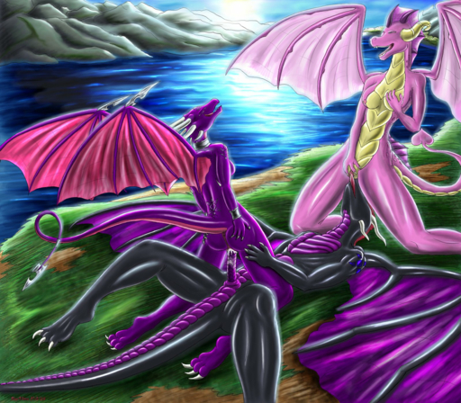 2010 3_toes 4_fingers activision anthro anthro_on_anthro anthrofied anus blue_sky breasts claws cunnilingus cynder day detailed_background digital_media_(artwork) dragon ember_(spyro) erection fan_character feet female fingers frill_(anatomy) genitals grass group group_sex head_crest head_frill hi_res horn kneeling lying male malefemale male_penetrating membrane_(anatomy) membranous_wings nature nero_(dragon) nipples non-mammal_breasts nude on_back open_mouth oral outside penetration penis plant pussy scalie sex sky spade_tail spyro_the_dragon survion threesome toe_claws toes tongue tongue_out trio vaginal vaginal_penetration video_games water wings // 1600x1400 // 3.5MB
