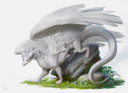 2019 alsares ambiguous_gender claws digital_media_(artwork) dragon feathered_dragon feathered_wings feathers feral hair horn rock scales scalie solo standing white_body white_feathers white_hair white_scales wings // 1200x867 // 915.5KB