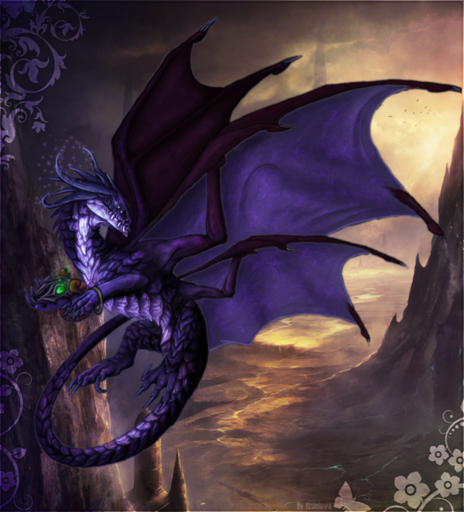 ambiguous_gender cloud dragon feral glowing horn landscape long_neck magic membrane_(anatomy) membranous_wings multi_wing outside purple_body purple_scales rock scales solo spines storm tower watermark white_body white_scales wings yasmil // 600x662 // 937.6KB