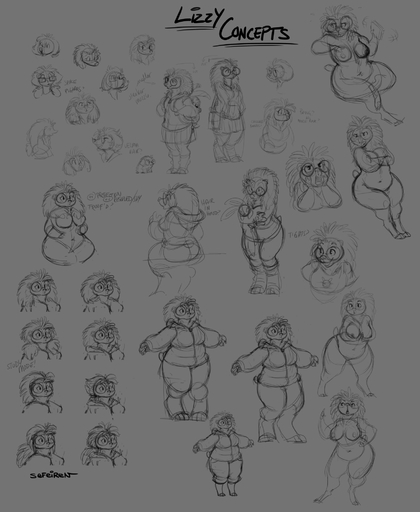 anthro backpack biped bottomwear breasts clothed clothing concept_art conditional_dnp english_text eulipotyphlan eyewear female feral genitals glasses handbag hedgehog hi_res hindpaw hoodie lagomorph leporid lizzy mammal model_sheet monochrome multiple_poses navel nipples nude open_mouth pants paws plushie pose pussy rabbit sefeiren sitting size_difference sketch slightly_chubby solo standing text tongue topwear wide_hips // 1639x2000 // 802.4KB