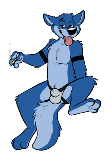 3_toes 4_fingers animal_genitalia anthro arm_markings arm_tuft balls biped black_markings black_nose blue_body blue_fur blue_tail bulge canid canine canis cheek_tuft clothed clothing countershade_face countershade_tail countershade_torso countershading cum_through_jockstrap digital_media_(artwork) drugs elbow_tufts eyebrows facial_tuft feet fingers flat_colors front_view fur genitals grey_eyes half-closed_eyes head_tuft hi_res jockstrap looking_at_viewer male mammal marijuana markings multicolored_body multicolored_fur narrowed_eyes open_mouth open_smile partially_clothed penis penis_tip pink_tongue robbie_(rotten_robbie) rotten_robbie sheath shoulder_tuft simple_background sitting smile smoke smoking solo spread_legs spreading stoned substance_intoxication teeth toes tongue tongue_out topless tuft two_tone_body two_tone_fur two_tone_tail underwear white_background white_body white_fur white_tail wolf // 1217x1706 // 411.3KB