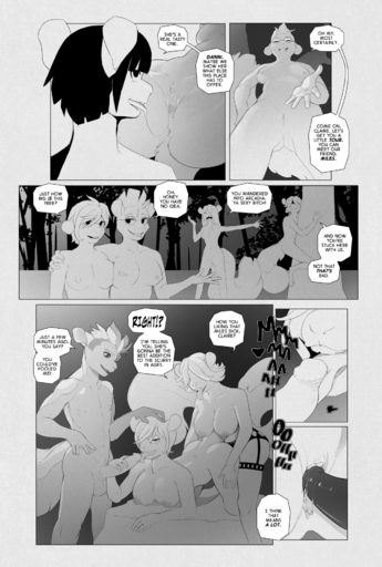 after_transformation anthro big_breasts breasts comic corablue cunnilingus dildo english_text eyewear fellatio female femalefemale female_penetrated female_penetrating female_penetrating_female genitals glasses group hi_res male mammal mephitid monochrome nude oral penetration penile profanity pussy rodent sciurid sex sex_toy skunk speech_bubble strapon text transformation vaginal vaginal_penetration // 1254x1863 // 643.7KB