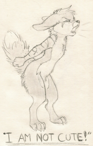 2015 angry anthro canid canine dialogue eyes_closed fox fur in_denial male mammal nude ruaidri sketch solo yelling // 592x923 // 106.6KB