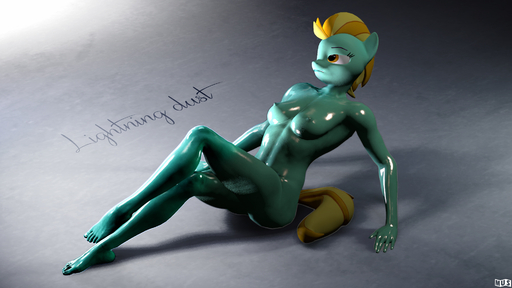 16:9 2016 3d_(artwork) anthro anthrofied areola breasts digital_media_(artwork) equid equine feet female friendship_is_magic hair hasbro hi_res horse lightning_dust_(mlp) mammal moreuselesssource multicolored_hair my_little_pony nipples nude pony solo toes two_tone_hair wallpaper widescreen // 1920x1080 // 750.4KB