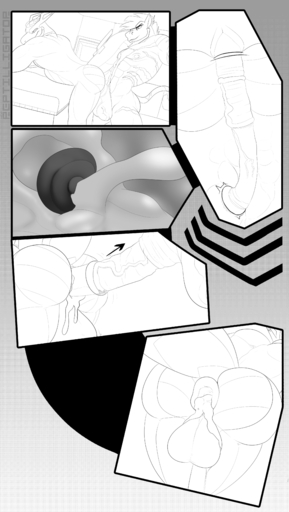 2021 abdominal_bulge absurd_res anal anal_penetration animal_genitalia animal_penis anthro anthro_on_anthro anthro_penetrated anthro_penetrating anthro_penetrating_anthro anus balls big_balls black_and_white bodily_fluids comic cum cum_drip cum_in_ass cum_inside cum_on_balls deep_penetration dessert dominant dominant_male dripping duo equid equine equine_penis erection food gaping gaping_anus genital_fluids genitals hi_res horse long_penis male malemale male_penetrated male_penetrating male_penetrating_male mammal monochrome muscular penetration penis puffy_anus ram_(reptilligator) reptile reptilligator ruben_(nolollygagging) scalie submissive submissive_male vein veiny_balls // 3500x6196 // 3.1MB