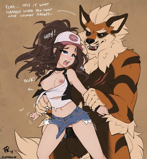 2019 anthro anthro_domination anthro_penetrating anthro_penetrating_human arcanine arm_grab arm_pull balls big_balls black_penis blue_eyes blush breasts brown_hair canid canine choker clitoral_hood clitoris clothed clothing domination duo english_text female female_on_anthro female_penetrated fluff-kevlar forced from_behind_position fur genitals hair half-closed_eyes hat headgear headwear hilda_(pokemon) human human_on_anthro human_penetrated interspecies jewelry knot kona_(fluff-kevlar) larger_male looking_pleasured male malefemale male_domination male_on_human male_penetrating male_penetrating_female mammal narrowed_eyes navel necklace nintendo nipples open_mouth orange_body orange_fur partially_clothed penetration penile penile_penetration penis penis_in_pussy pokemon pokemon_(species) pokephilia prison_guard_position pussy questionable_consent scar sex sharp_teeth simple_background size_difference smaller_female smaller_penetrated standing standing_sex submissive submissive_female submissive_human teeth text torn_clothing vaginal vaginal_penetration video_games // 1002x1084 // 166.3KB