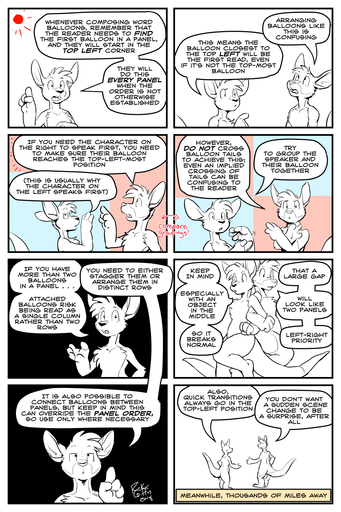 2018 2:3 4_fingers anthro bruce_(housepets!) cartooning comic digital_media_(artwork) duo english_text fingers hair hi_res how-to instructions kangaroo macropod male mammal marsupial meme nude outside rick_griffin roosevelt_(housepets!) sun text the_more_you_know webcomic webcomic_character // 900x1350 // 635.6KB