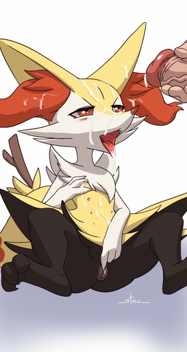 3_fingers 3_toes animal_genitalia animal_pussy anthro big_ears blush bodily_fluids braixen canine_pussy cheek_tuft chest_tuft claws cum cum_in_mouth cum_inside cum_on_body cum_on_face cute_fangs duo ejaculation faceless_character faceless_male facial_tuft feet female fingers fur genital_fluids genitals hi_res human human_on_anthro humanoid_genitalia humanoid_penis inner_ear_fluff interspecies invalid_tag looking_pleasured male malefemale mammal masturbation multi_nipple narrowed_eyes nintendo nipples open_mouth paws penis pokemon pokemon_(species) pokephilia pussy red_eyes shoulder_tuft signature simple_background sitting snout spread_legs spreading stick stoic5 toes tongue tongue_out tuft vaginal vaginal_masturbation video_games white_background // 683x1280 // 129.9KB