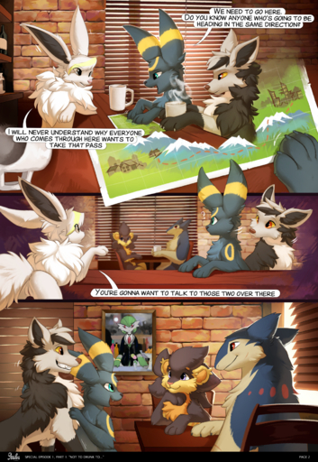2020 9tales_comic ? anus awkward_smile barely_visible_genitalia black_body black_claws black_fur butt canid canine casual_nudity cheek_tuft chest_tuft claws comic detailed detailed_background dialogue digital_media_(artwork) eevee eeveelution english_text facial_tuft fangs female feral fluffy fluffy_tail fur genitals gesture hi_res hioshiru inside interior kalani_(9tales) kejifox looking_at_another looking_back lumen_(9tales) luxray male mammal map mightyena neck_tuft nintendo nude paws pointing pointing_at_another pokemon pokemon_(species) pussy rime_(9tales) roy_(9tales) sammy_(9tales) shaded smile speech_bubble text tuft typhlosion umbreon video_games yellow_sclera // 1280x1857 // 2.8MB