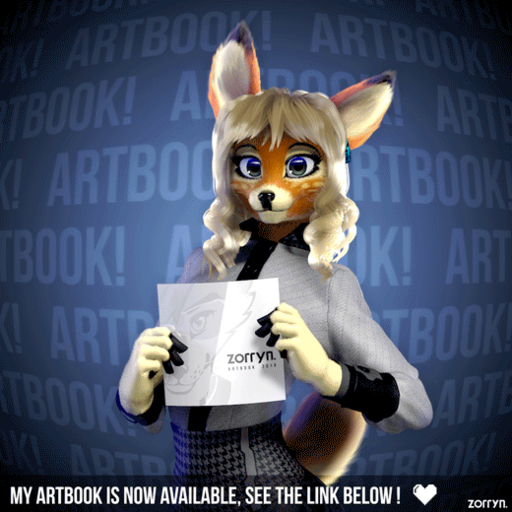 1:1 3d_(artwork) 3d_animation animated anthro blonde_hair blue_eyes capreoline cervid clothed clothing digital_media_(artwork) doelores dress ear_tag english_text female hair happy looking_at_viewer mammal raised_tail short_playtime smile solo text twitching white-tailed_deer white_hair zorryn // 520x520 // 9.2MB