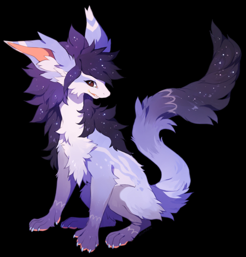 4_toes 5_fingers alpha_channel ambiguous_gender brown_eyes dragon feet feral fingers fluffy fur grey_body grey_fur hair hioshiru hybrid open_mouth purple_hair simple_background sitting solo toes transparent_background white_body white_fur // 1076x1121 // 936.3KB