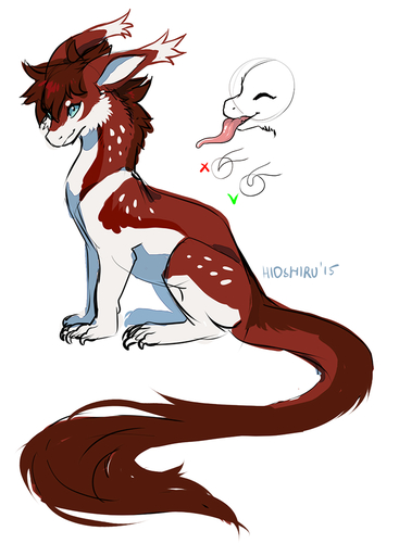 2015 aine_(hioshiru) ambiguous_gender belly blue_eyes cel_shading eyes_closed female feral fur hair hioshiru long_tail mammal model_sheet red_body red_fur red_hair shaded side_view sitting smile solo tongue white_belly white_body white_fur // 716x1000 // 233.4KB