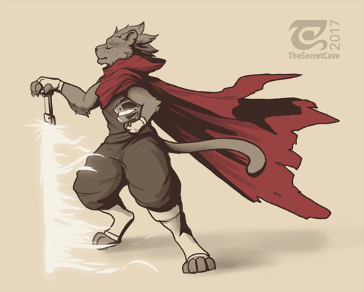 2017 anthro armor bottomwear cape clairen_(rivals_of_aether) clothing digital_media_(artwork) eyes_closed feet felid female fire gloves handwear headgear helmet mammal melee_weapon pants pose red_cape simple_background sleeveless_shirt solo sword thesecretcave toes video_games weapon // 1280x1028 // 593.8KB