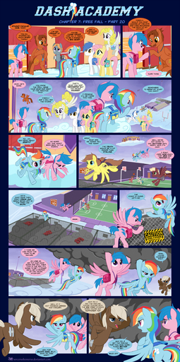 2017 absurd_res cloud comic dumb-bell_(mlp) english_text equid equine female firefly_(pre-g4) fluttershy_(mlp) hi_res horse male mammal pegasus rainbow_dash_(mlp) rory_kenneigh sorc surprise_(pre-g4) text wings // 1248x2508 // 2.9MB