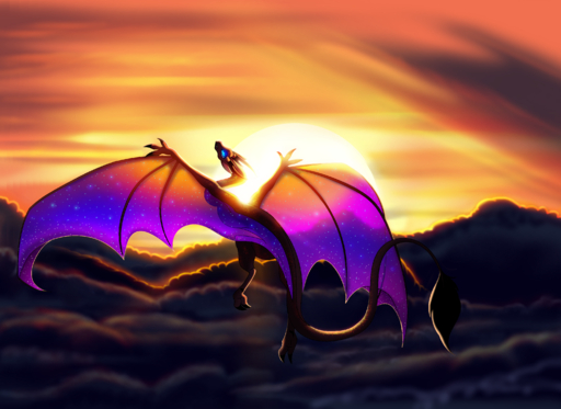 2020 ambiguous_gender cosmic_wings day detailed_background digital_media_(artwork) dragon feral hi_res membrane_(anatomy) membranous_wings outside plaguedogs123 sky solo sun wings wyvern // 3100x2260 // 4.1MB