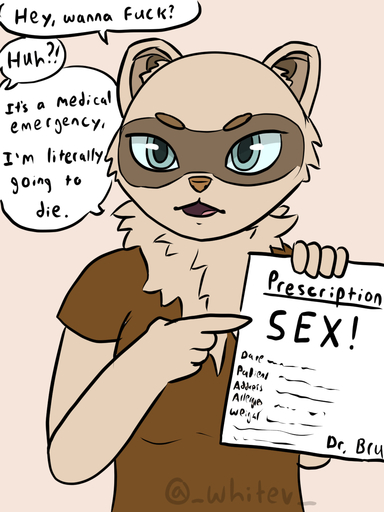anthro clothed clothing colored_sketch dialogue digital_media_(artwork) domestic_ferret female gesture hi_res humor mammal mustela mustelid musteline neck_tuft pointing solo standing true_musteline tuft whitev // 1080x1440 // 497.0KB