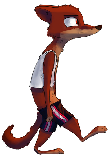 anthro barefoot biped clothed clothing duke_weaselton feet hi_res long-tailed male mammal mustela mustelid musteline simple_background solo toes true_musteline white_background zhanbow // 1149x1617 // 532.1KB